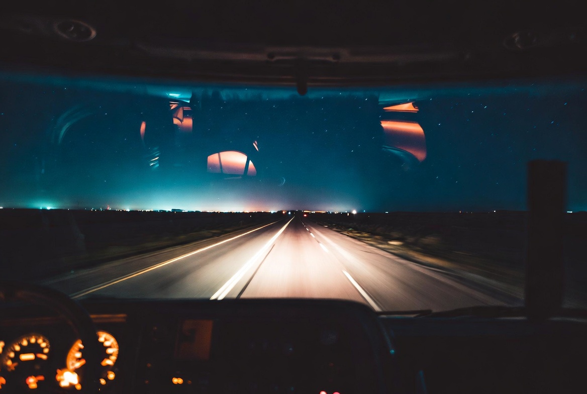 Driving through the night